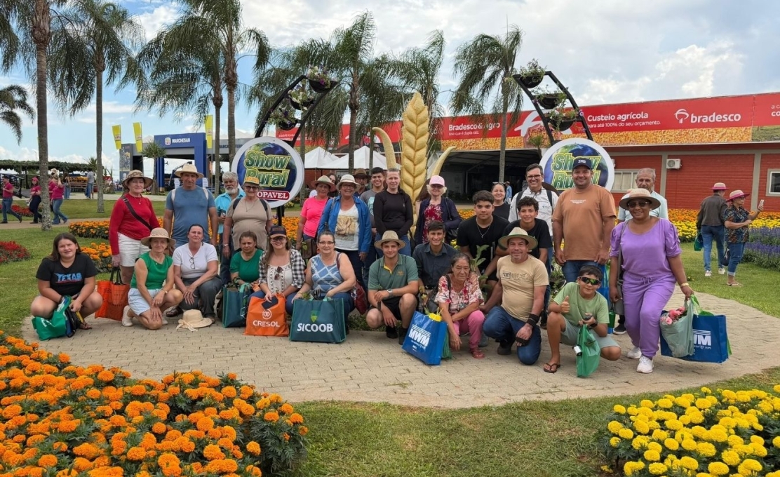 Representantes de São Pedro do Iguaçu participaram do Show Rural Coopavel 2026.