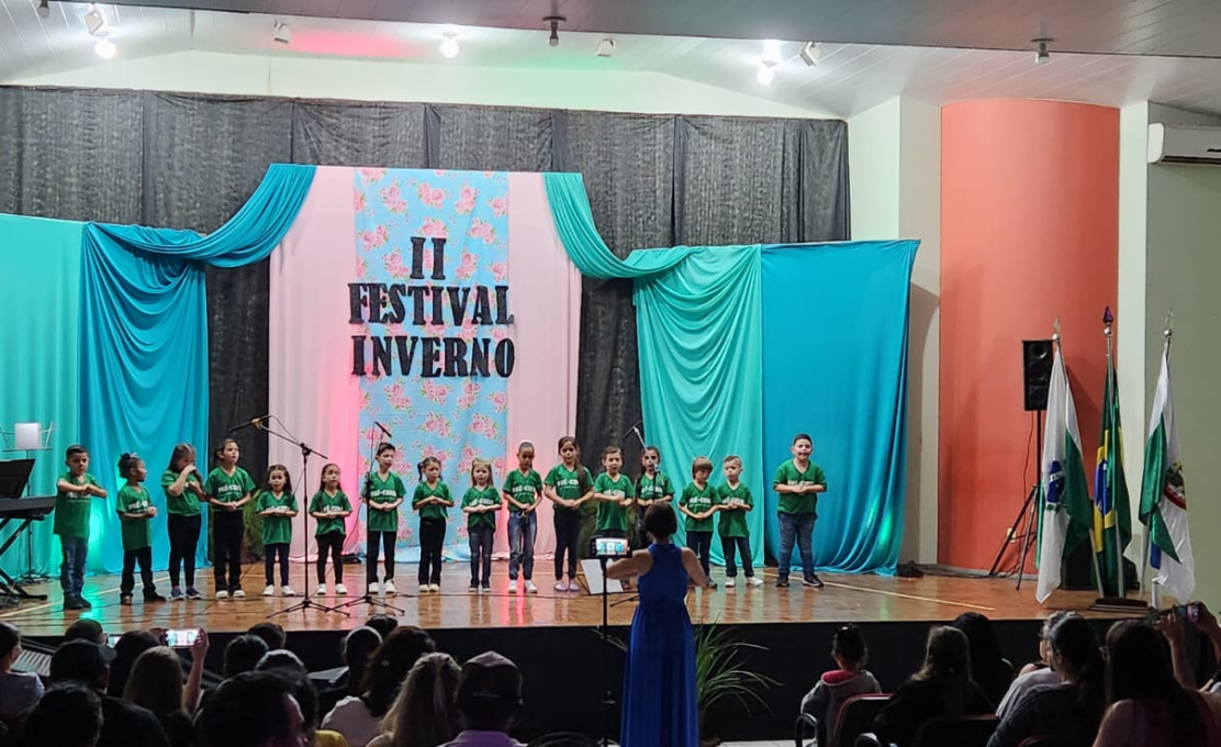 Um lindo espetáculo! II Festival de Inverno de São Pedro do Iguaçu!