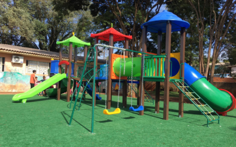 Prefeitura Municipal Inaugura Parquinho Infantil para Crianças do SCFV.