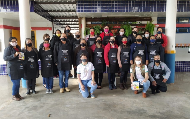 Semana do Meio Ambiente 2021 - Oficina de Compostagem no CMEI 