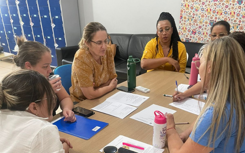 Troca de Experiência entre professores da educação infantil. 