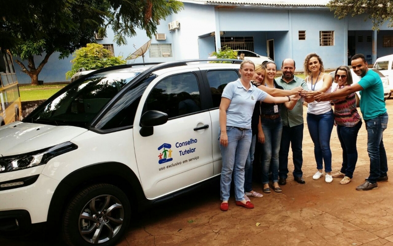 Secretaria de Assistência Social recebeu veículo e equipamentos para o Conselho Tutelar.