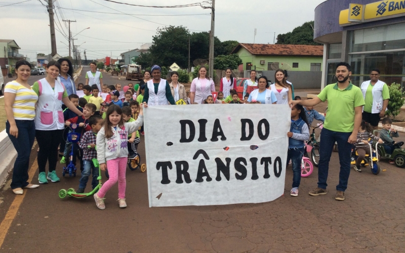 Dia do trânsito - Projeto Trânsito e Cidadania na Educação Infantil