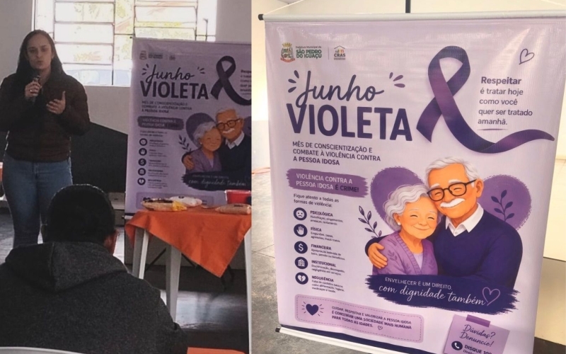 JUNHO VIOLETA: INFORMAÇÃO E MOBILIZAÇÃO NO COMBATE À VIOLÊNCIA CONTRA A PESSOA IDOSA