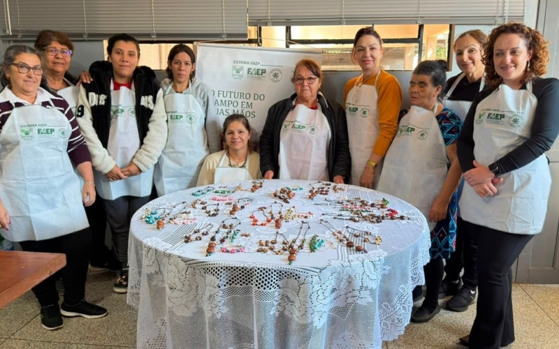 Curso de Biojoias é realizado em São Pedro do Iguaçu!
