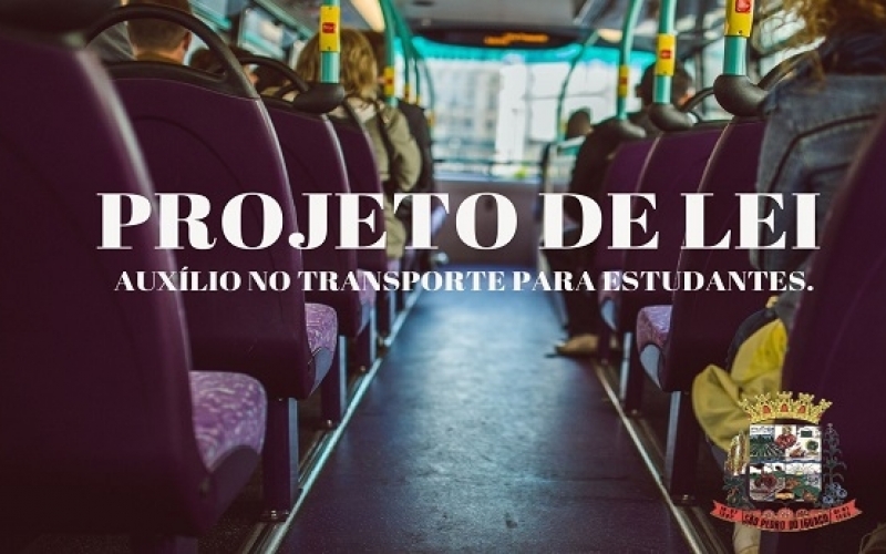 Possibilidade de auxílio de transporte para estudantes