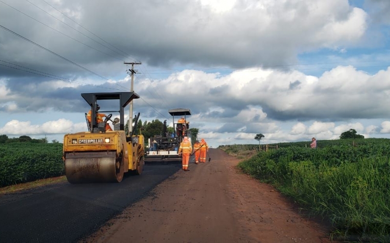 Recapeamento asfáltico em estradas rurais 